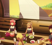 feast aboard the astra space ship